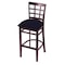 Holland Bar Stool Co 25" Counter Stool, Dark Cherry Finish, Canter Twilight Seat 313025DC002 - alternate 1